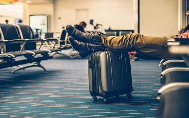 Passenger left waiting after flight delays