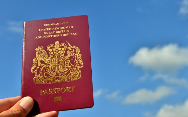 uk passport